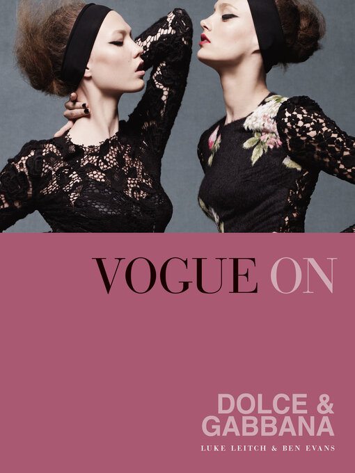Cover image for Vogue on
